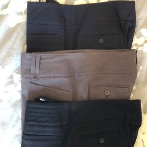 (3 pair) The Limited bootcut dress pants